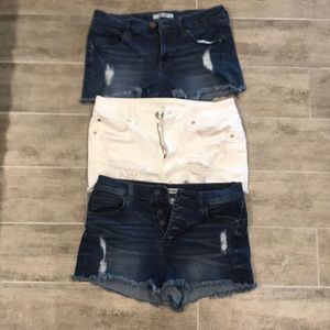 Like new jean shorts